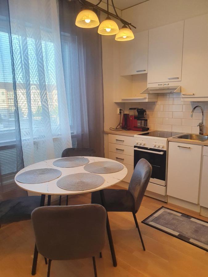 Moderni, Viihtyisae Pikkukaksio Saunalla Pori Eksteriør billede